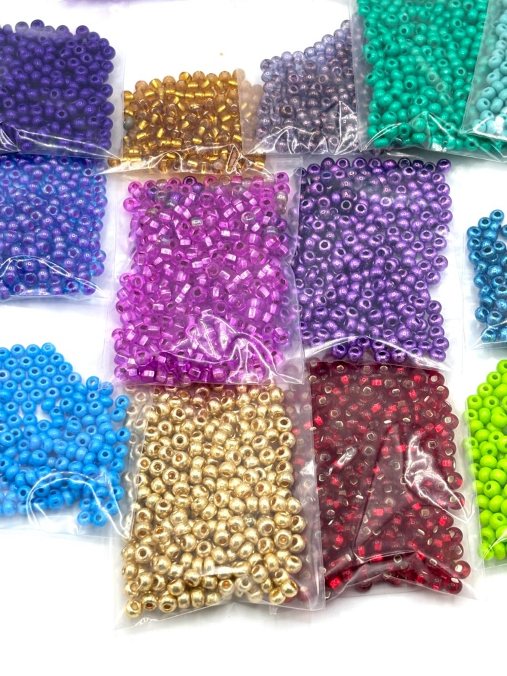 Assorted 6/0 Seed Beads - Multi Color Mix - Picture 5 of 6